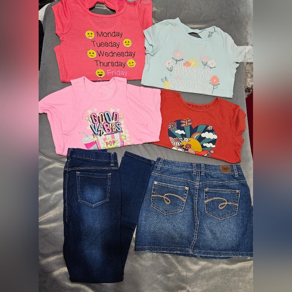 6 Piece Girls lot Sizes 10-12